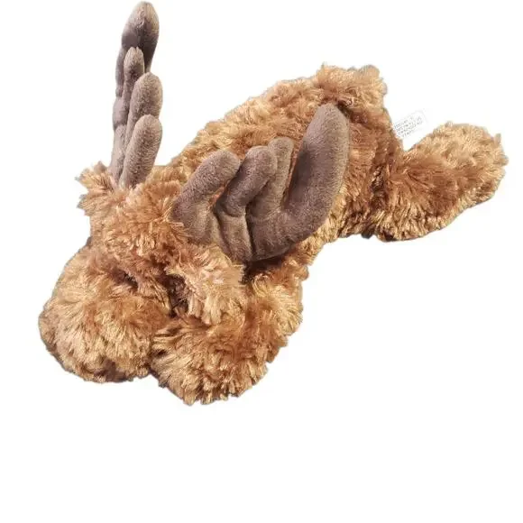 Unipak Designs Chuddles Floppy Moose 15" Soft Plush Stuffed Toy Winter Holiday - Picture 9 of 12